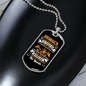 Horses Teach Us The Hearts Horse Necklace Stainless Steel or 18k Gold Dog Tag 24" Chain-Express Your Love Gifts