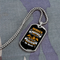 Horses Teach Us The Hearts Horse Necklace Stainless Steel or 18k Gold Dog Tag 24" Chain-Express Your Love Gifts