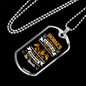 Horses Teach Us The Hearts Horse Necklace Stainless Steel or 18k Gold Dog Tag 24" Chain-Express Your Love Gifts