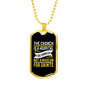 Hospital For Sinner Mark 2:17s Necklace Stainless Steel or 18k Gold Dog Tag 24" Chain-Express Your Love Gifts