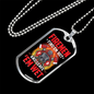 Hot Firemen Firefighter Gift Stainless Steel or 18k Gold Dog Tag 24" Chain-Express Your Love Gifts