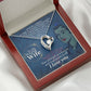 How Can I Healthcare Medical Worker Nurse Appreciation Gift Forever Necklace w Message Card-Express Your Love Gifts