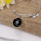Hug My Cat Bracelet Stainless Steel or 18k Gold Circle Bangle-Express Your Love Gifts