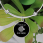 Hug My Cat Bracelet Stainless Steel or 18k Gold Circle Bangle-Express Your Love Gifts