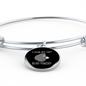Hug My Cat Bracelet Stainless Steel or 18k Gold Circle Bangle-Express Your Love Gifts