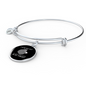Hug My Cat Bracelet Stainless Steel or 18k Gold Circle Bangle-Express Your Love Gifts
