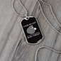 Hug My Cat Necklace Stainless Steel or 18k Gold Dog Tag 24" Chain-Express Your Love Gifts