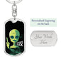 Humanssucksdogtag Dog Tag Pendant Keychain Stainless Steel or 18k Gold-Express Your Love Gifts