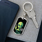 Humanssucksdogtag Dog Tag Pendant Keychain Stainless Steel or 18k Gold-Express Your Love Gifts
