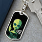 Humanssucksdogtag Dog Tag Pendant Keychain Stainless Steel or 18k Gold-Express Your Love Gifts