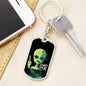 Humanssucksdogtag Dog Tag Pendant Keychain Stainless Steel or 18k Gold-Express Your Love Gifts