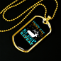 Hunt Eat Sleep Necklace Stainless Steel or 18k Gold Dog Tag 24" Chain-Express Your Love Gifts