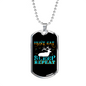 Hunt Eat Sleep Necklace Stainless Steel or 18k Gold Dog Tag 24" Chain-Express Your Love Gifts