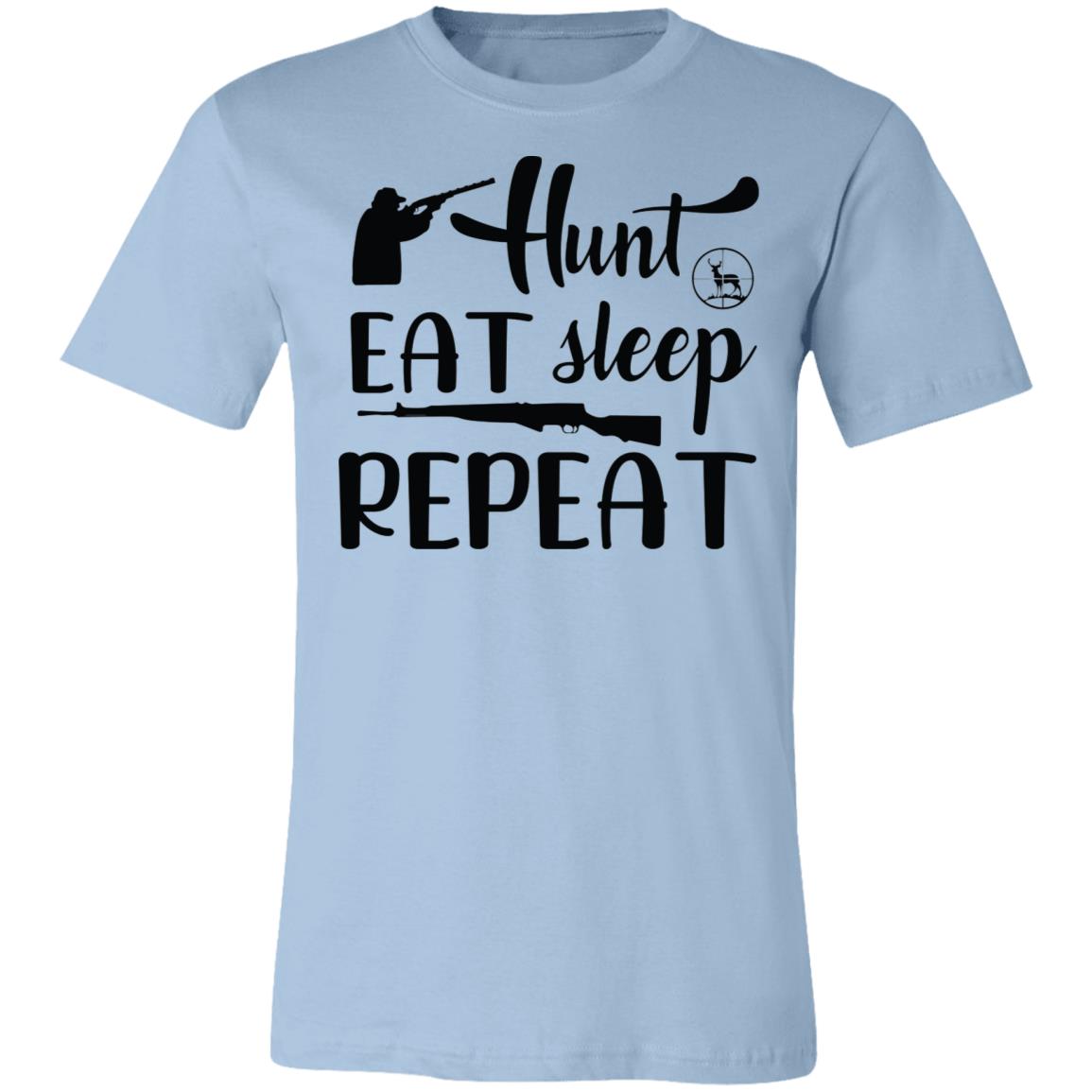 Hunt Eat Sleep Repeat Again Hunter Gift T-Shirt-Express Your Love Gifts