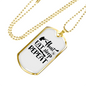 Hunt Eat Sleep Repeat Again Necklace Stainless Steel or 18k Gold Dog Tag 24" Chain-Express Your Love Gifts