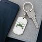 Huntaholic Hunter'S Keychain Gift Stainless Steel or 18k Gold Dog Tag Keyring-Express Your Love Gifts