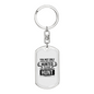 Hunted Hunt Hunter'S Keychain Gift Stainless Steel or 18k Gold Dog Tag Keyring-Express Your Love Gifts