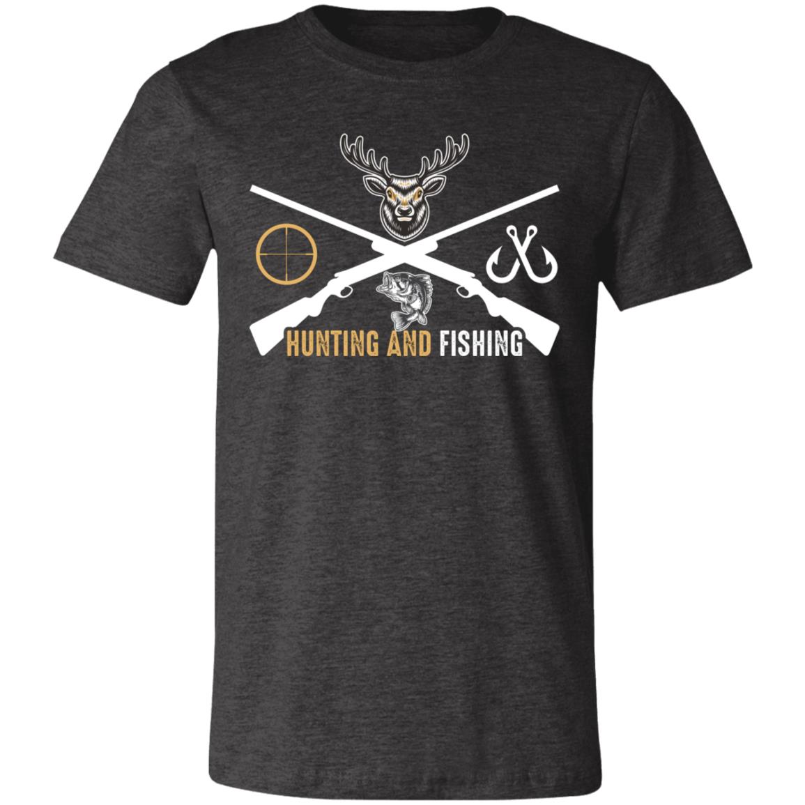 Hunting and Fishing Hunter Gift T-Shirt-Express Your Love Gifts