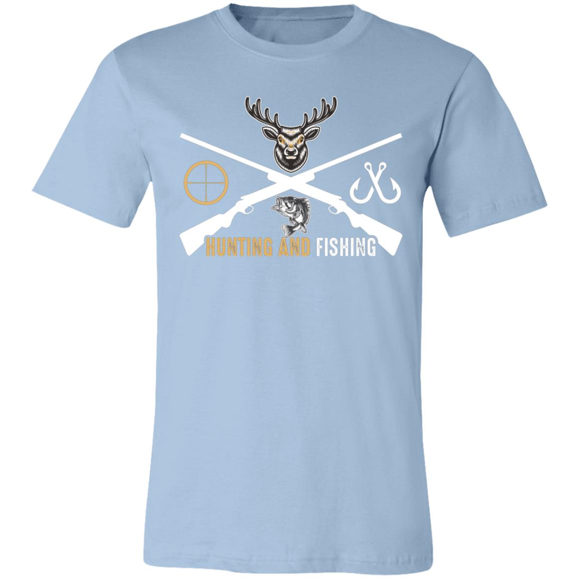 Hunting and Fishing Hunter Gift T-Shirt-Express Your Love Gifts