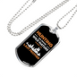 Hunting Big Bucks Necklace Stainless Steel or 18k Gold Dog Tag 24" Chain-Express Your Love Gifts