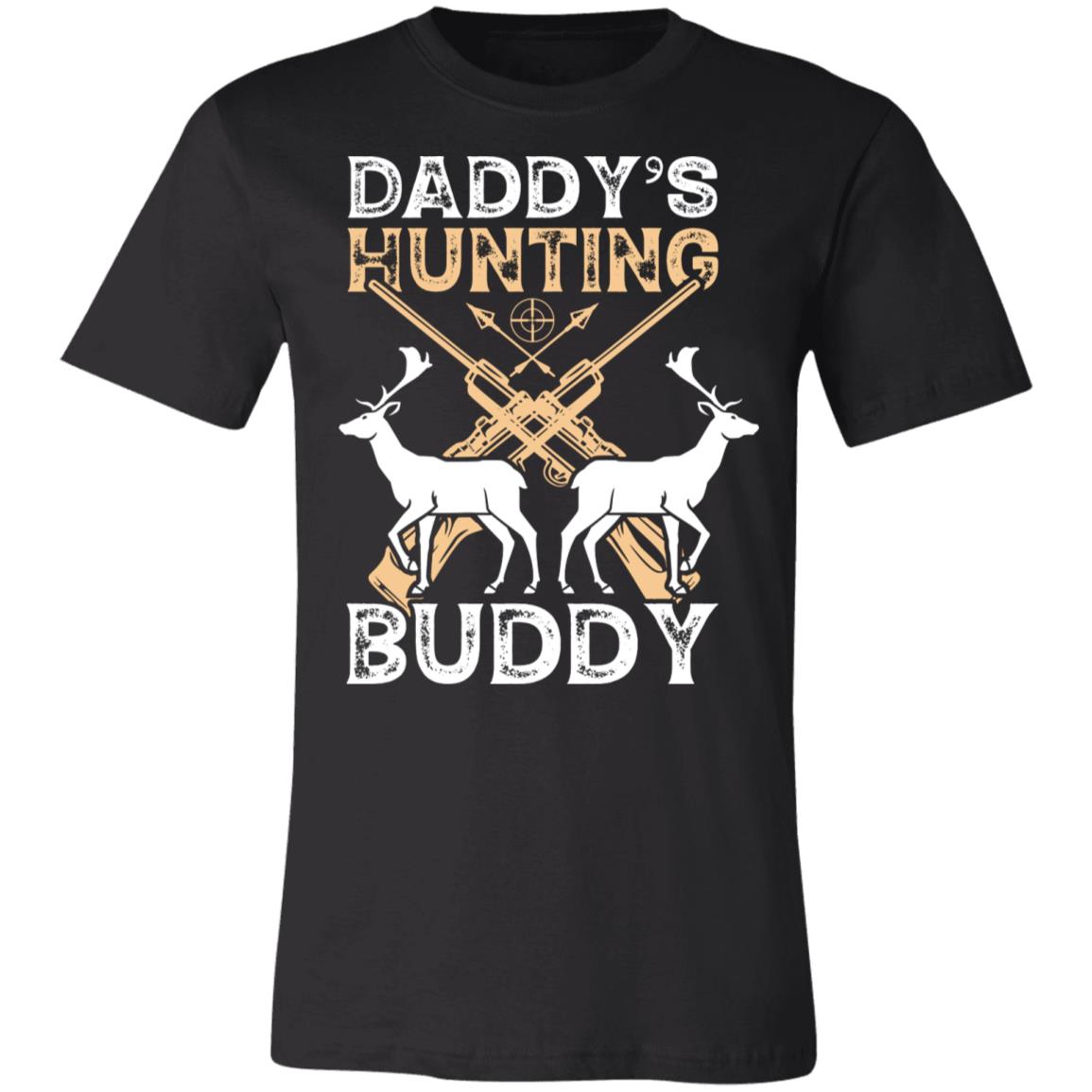 Hunting Buddy Daddy Hunter Gift T-Shirt-Express Your Love Gifts