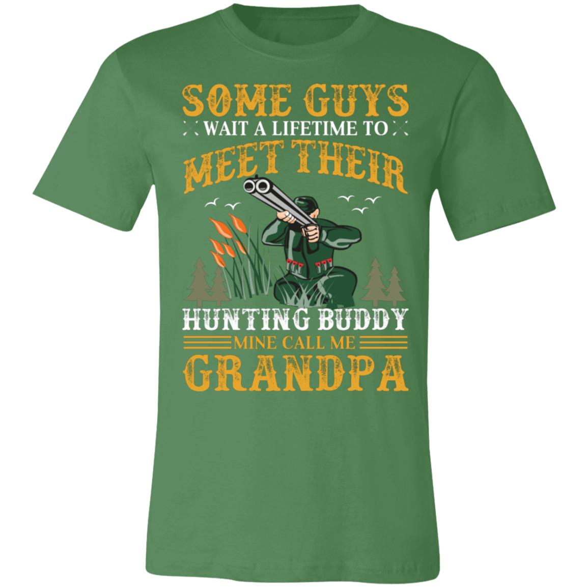 Hunting Buddy Grandpa Hunter Gift T-Shirt-Express Your Love Gifts