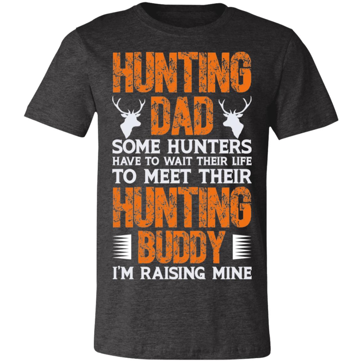 Hunting Dad Hunting Buddy Hunter Gift T-Shirt-Express Your Love Gifts