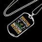 Hunting Desired Necklace Stainless Steel or 18k Gold Dog Tag 24" Chain-Express Your Love Gifts