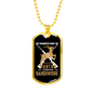 Hunting Handiwork Necklace Stainless Steel or 18k Gold Dog Tag 24" Chain-Express Your Love Gifts