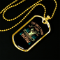 Hunting Is Being A Papaw Necklace Stainless Steel or 18k Gold Dog Tag 24" Chain-Express Your Love Gifts