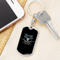 Hunting Is Everything Keychain Stainless Steel or 18k Gold Dog Tag Keyring-Express Your Love Gifts