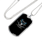 Hunting Is Everything Necklace Stainless Steel or 18k Gold Dog Tag 24"-Express Your Love Gifts