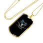 Hunting Is Everything Necklace Stainless Steel or 18k Gold Dog Tag 24"-Express Your Love Gifts