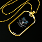 Hunting Is Everything Necklace Stainless Steel or 18k Gold Dog Tag 24"-Express Your Love Gifts