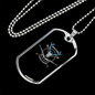 Hunting Is Everything Necklace Stainless Steel or 18k Gold Dog Tag 24"-Express Your Love Gifts