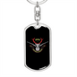Hunting Is Healing Keychain Stainless Steel or 18k Gold Dog Tag Keyring-Express Your Love Gifts