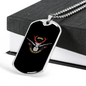 Hunting Is Healing Necklace Stainless Steel or 18k Gold Dog Tag 24" Chain-Express Your Love Gifts