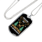 Hunting Is Importanter Necklace Stainless Steel or 18k Gold Dog Tag 24" Chain-Express Your Love Gifts