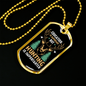 Hunting Is Importanter Necklace Stainless Steel or 18k Gold Dog Tag 24" Chain-Express Your Love Gifts