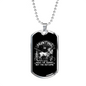 Hunting Is Journey Necklace Stainless Steel or 18k Gold Dog Tag 24" Chain-Express Your Love Gifts