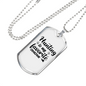 Hunting Is My Favorite Season Necklace Stainless Steel or 18k Gold Dog Tag 24" Chain-Express Your Love Gifts