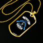 Hunting Is My Game Necklace Stainless Steel or 18k Gold Dog Tag 24" Chain-Express Your Love Gifts