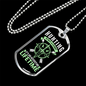 Hunting Is Not A Hobby Necklace Stainless Steel or 18k Gold Dog Tag 24" Chain-Express Your Love Gifts