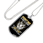 Hunting Is Not A Sport Necklace Stainless Steel or 18k Gold Dog Tag 24" Chain-Express Your Love Gifts