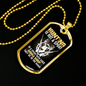 Hunting Is Not A Sport Necklace Stainless Steel or 18k Gold Dog Tag 24" Chain-Express Your Love Gifts