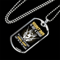 Hunting Is Not A Sport Necklace Stainless Steel or 18k Gold Dog Tag 24" Chain-Express Your Love Gifts
