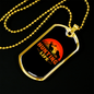 Hunting Life Necklace Stainless Steel or 18k Gold Dog Tag 24" Chain-Express Your Love Gifts