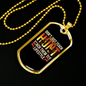 Hunting Lifestyle Necklace Stainless Steel or 18k Gold Dog Tag 24" Chain-Express Your Love Gifts