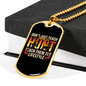 Hunting Lifestyle Necklace Stainless Steel or 18k Gold Dog Tag 24" Chain-Express Your Love Gifts
