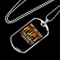 Hunting Lifestyle Necklace Stainless Steel or 18k Gold Dog Tag 24" Chain-Express Your Love Gifts